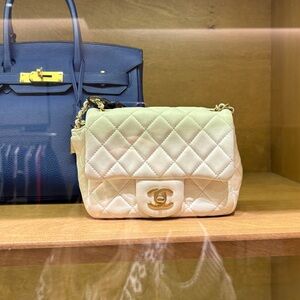 Chanel Mini Square Pearl Crush Flap Bag